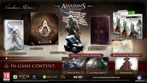 assassins creed III collector's edition